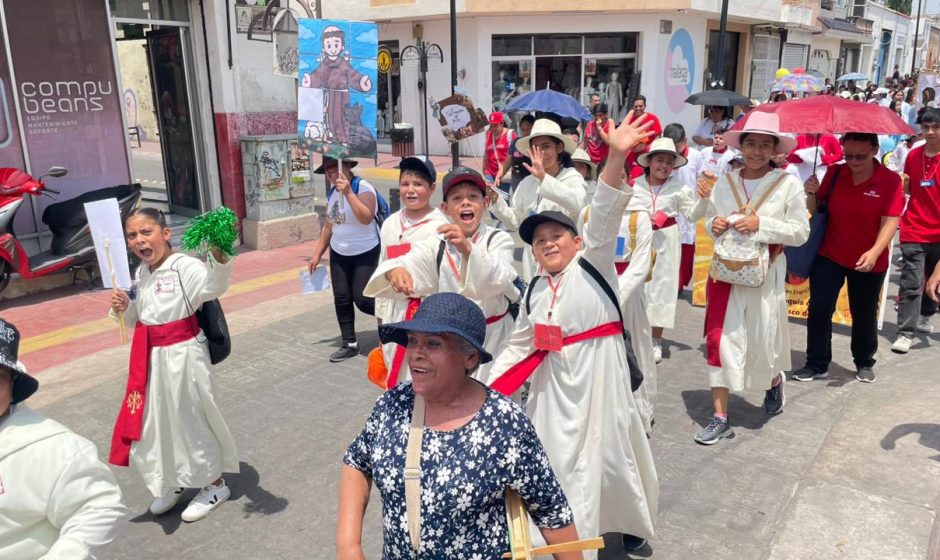 Monaguillos viven su jubileo rumbo a la Marcha a Cristo Rey